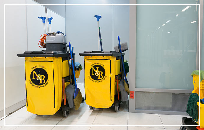 Büroreinigung für Gewerbe in Potsdam und Berlin