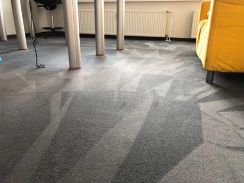 Teppich sauber nach Reinigung